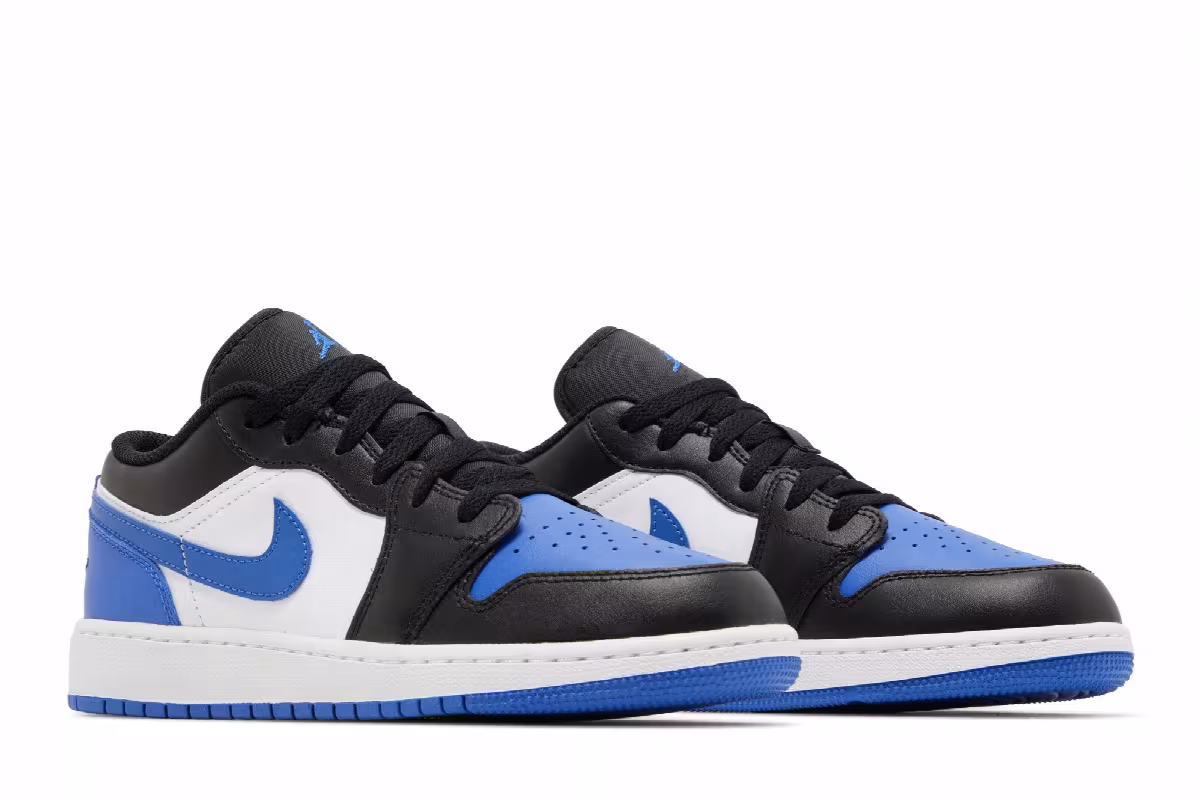 Air Jordan 1 Low GS Alternate Royal Toe, view 9
