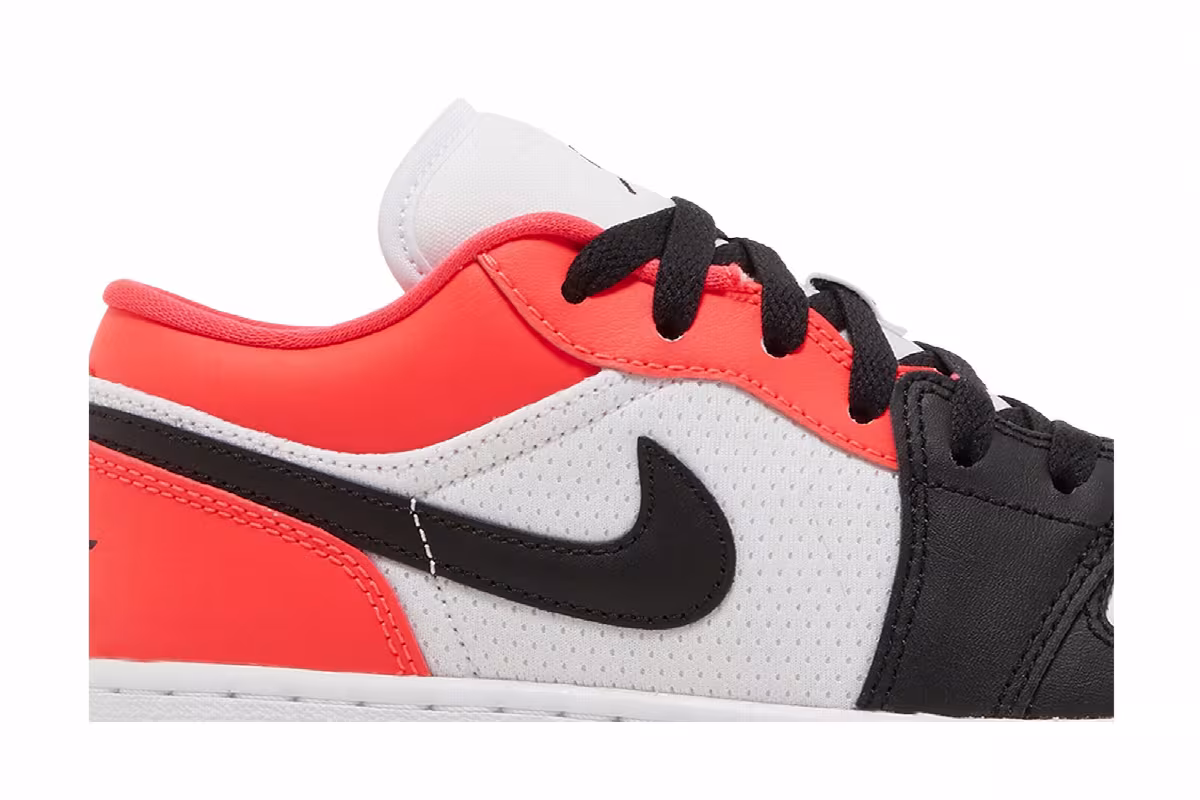 Air Jordan 1 Low SE GS Mismatched Infrared, view 3