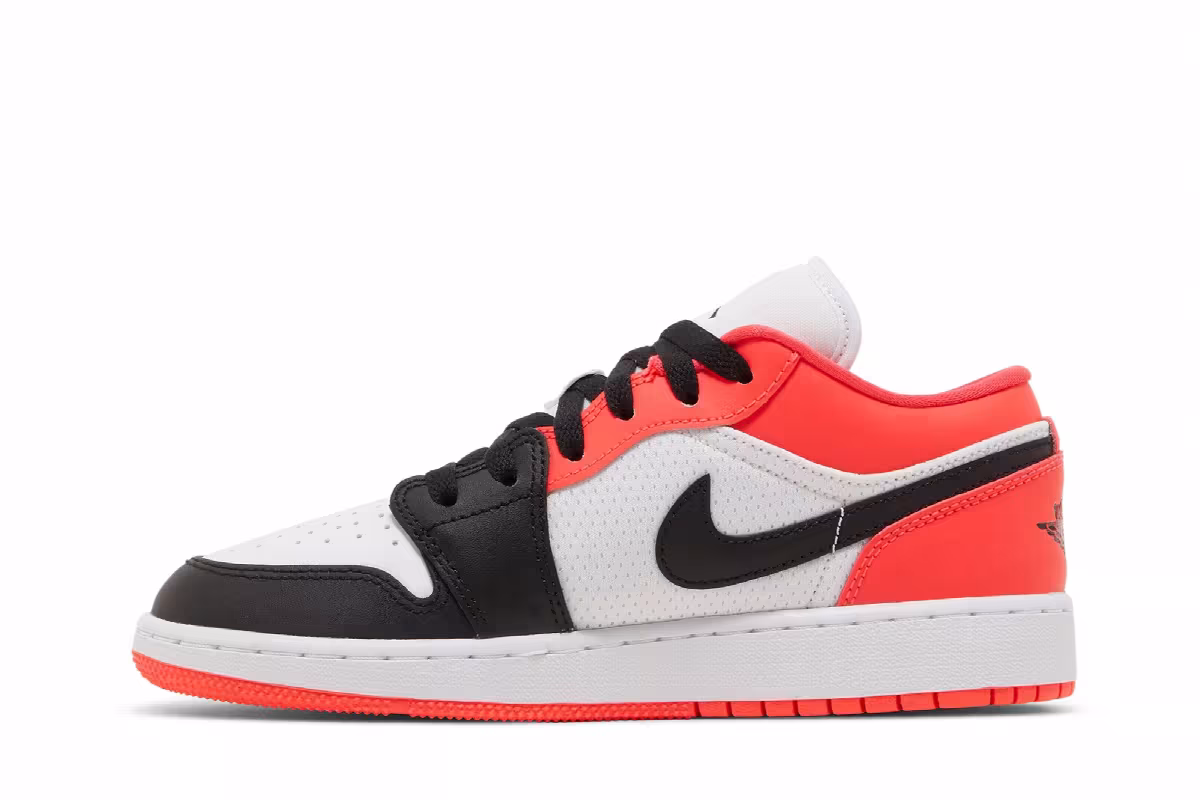 Air Jordan 1 Low SE GS Mismatched Infrared, view 4