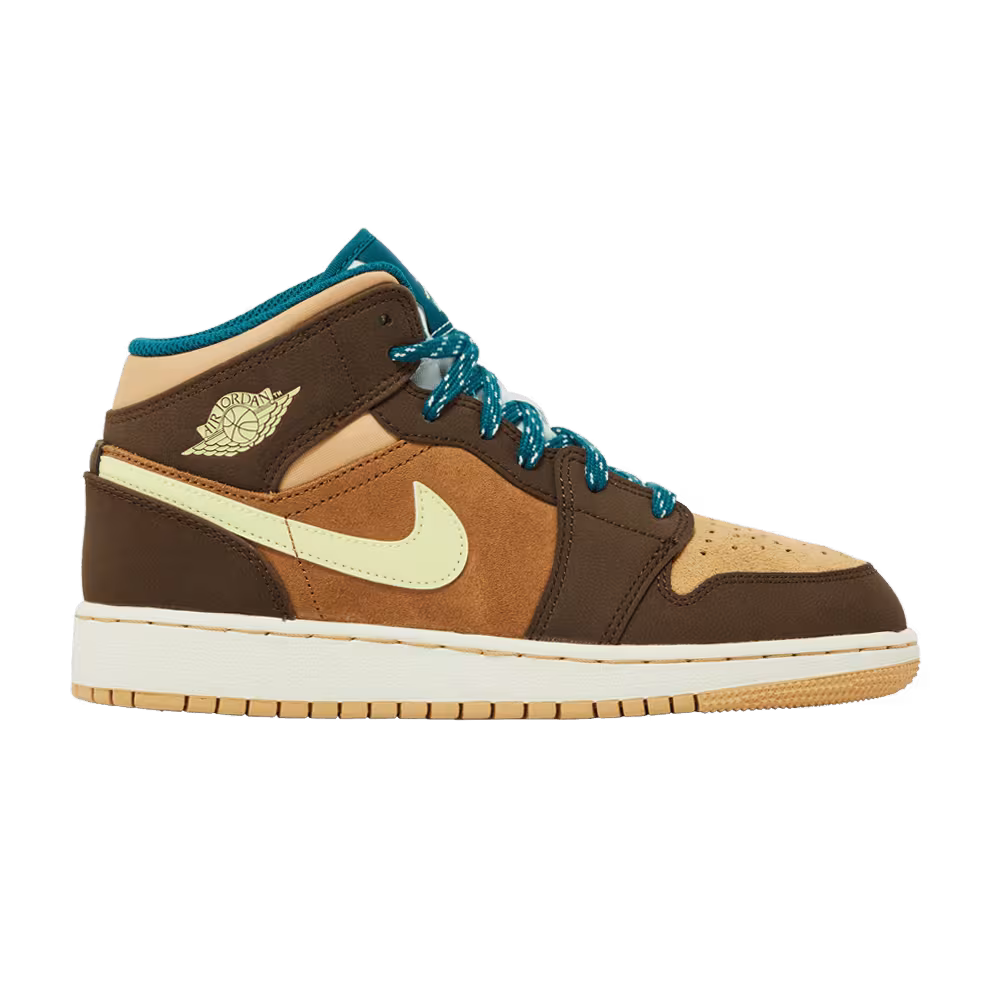 Air Jordan 1 Mid SE GS Cacao Wow