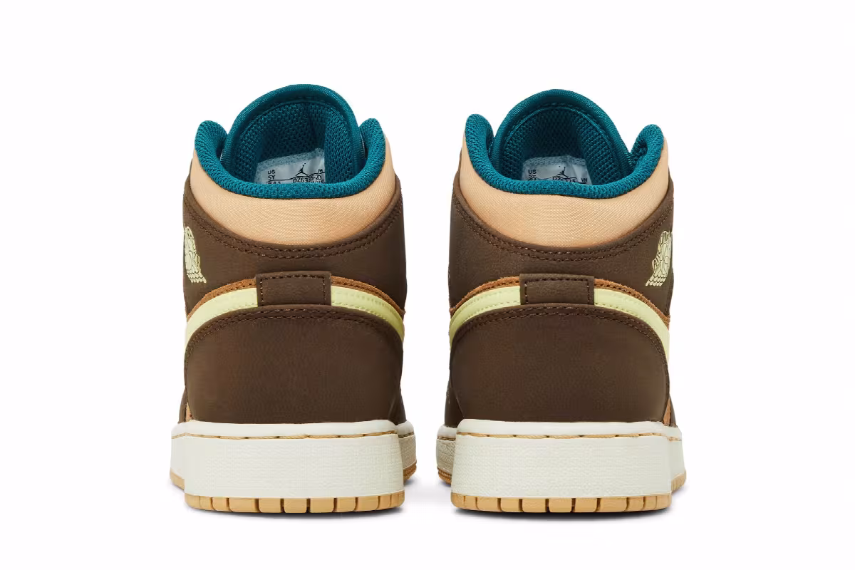 Air Jordan 1 Mid SE GS Cacao Wow, view 7