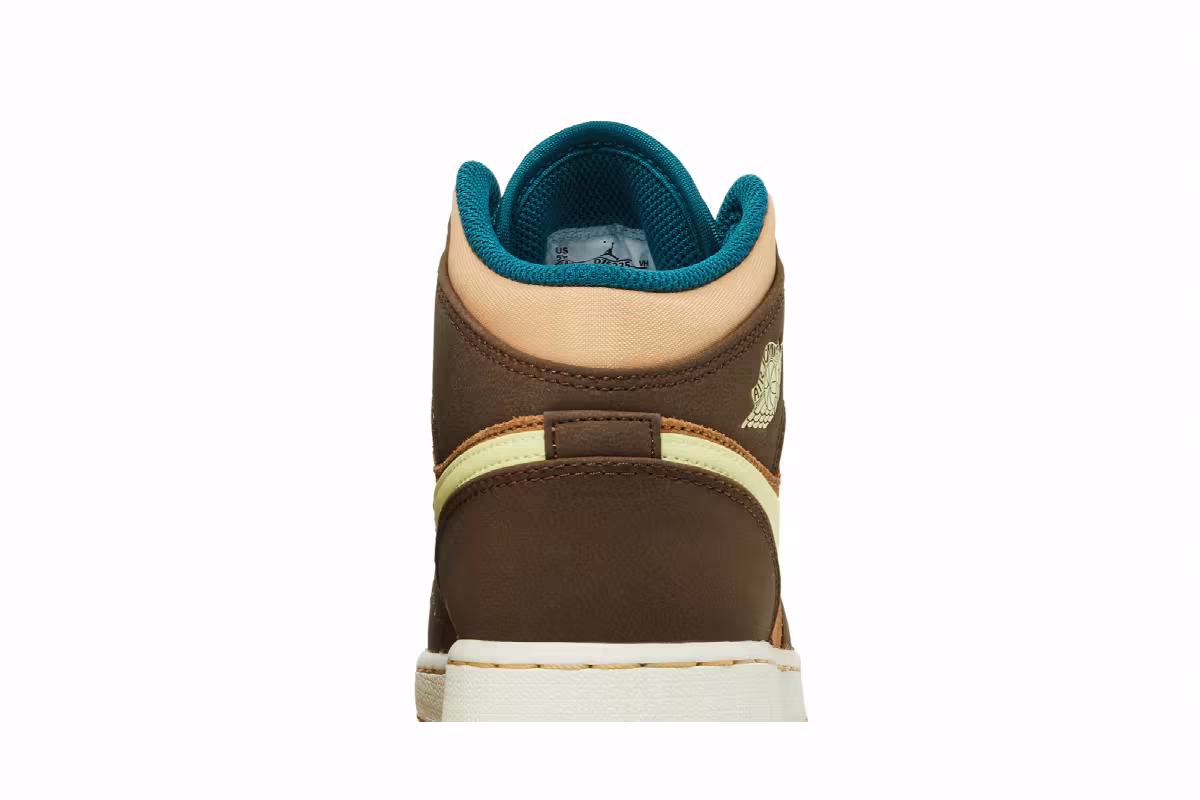Air Jordan 1 Mid SE GS Cacao Wow, view 8