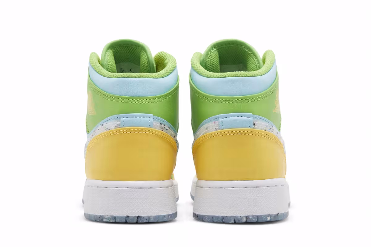 Air Jordan 1 Mid SE GS Recycled Grind, view 7