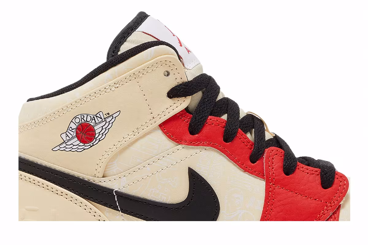 Air Jordan 1 Mid SS GS Dunk Contest, view 3