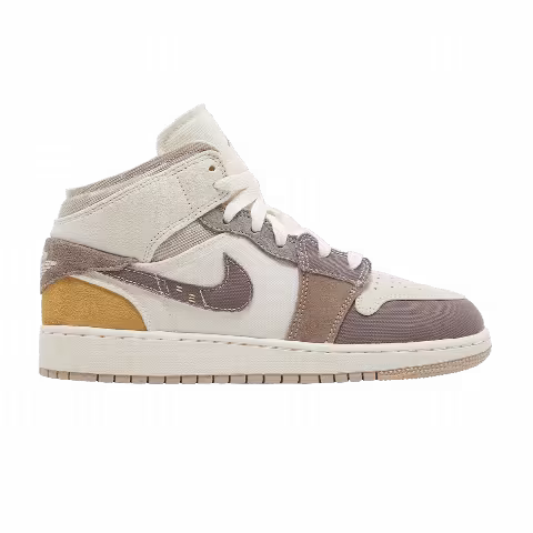 Air Jordan 1 Mid SE Craft GS 'Inside Out - Taupe Haze'
