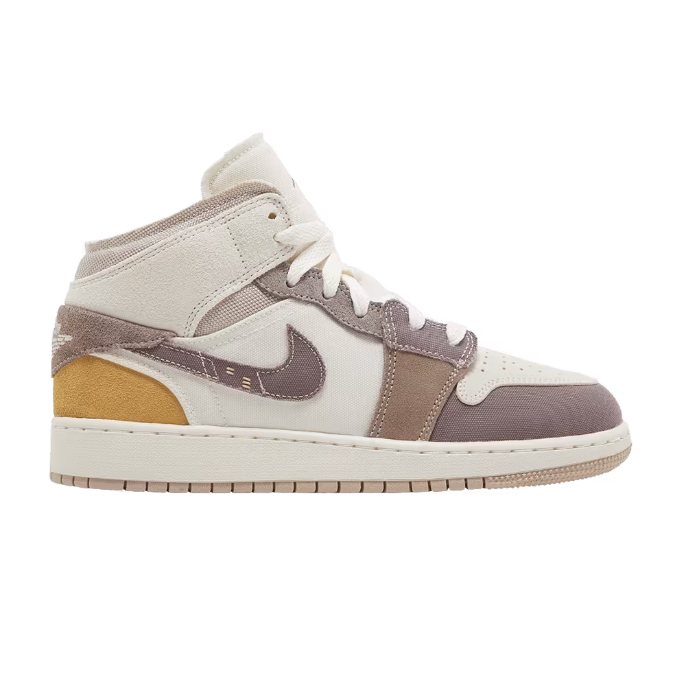 Air Jordan 1 Mid SE Craft GS Inside Out - Taupe Haze