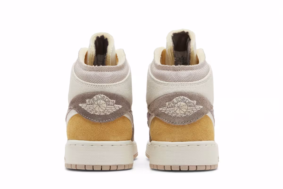 Air Jordan 1 Mid SE Craft GS Inside Out - Taupe Haze, view 7