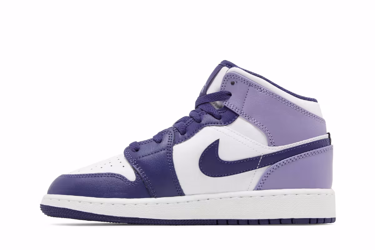 Air Jordan 1 Mid GS Sky J Purple, view 4