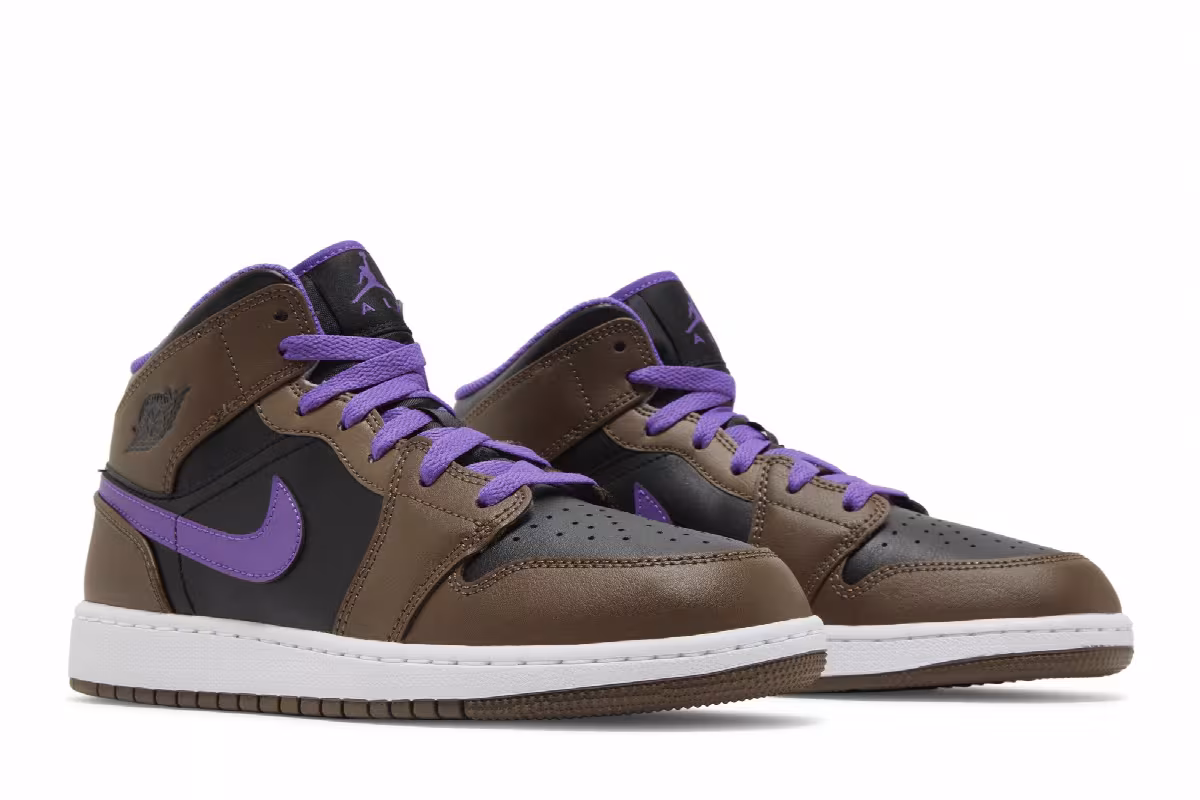 Air Jordan 1 Mid GS Palomino, view 9