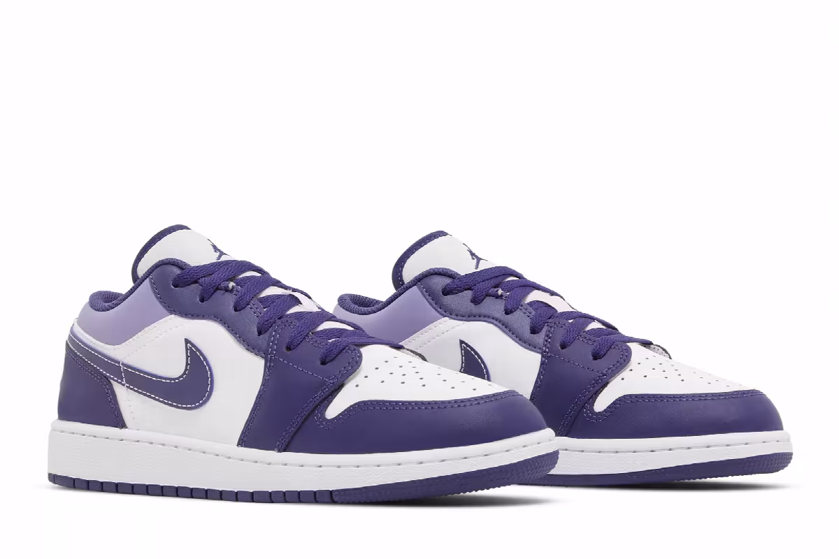 Air Jordan 1 Low GS Sky J Purple, view 9