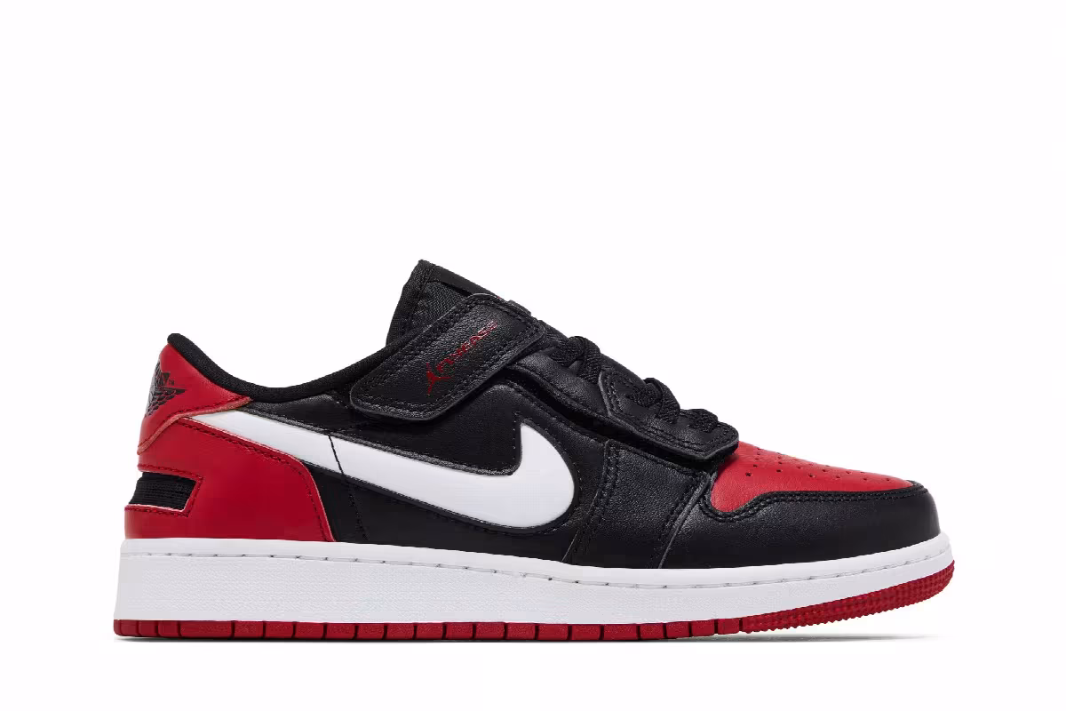 Air Jordan 1 Low Flyease GS Alternate Bred Toe, view 2