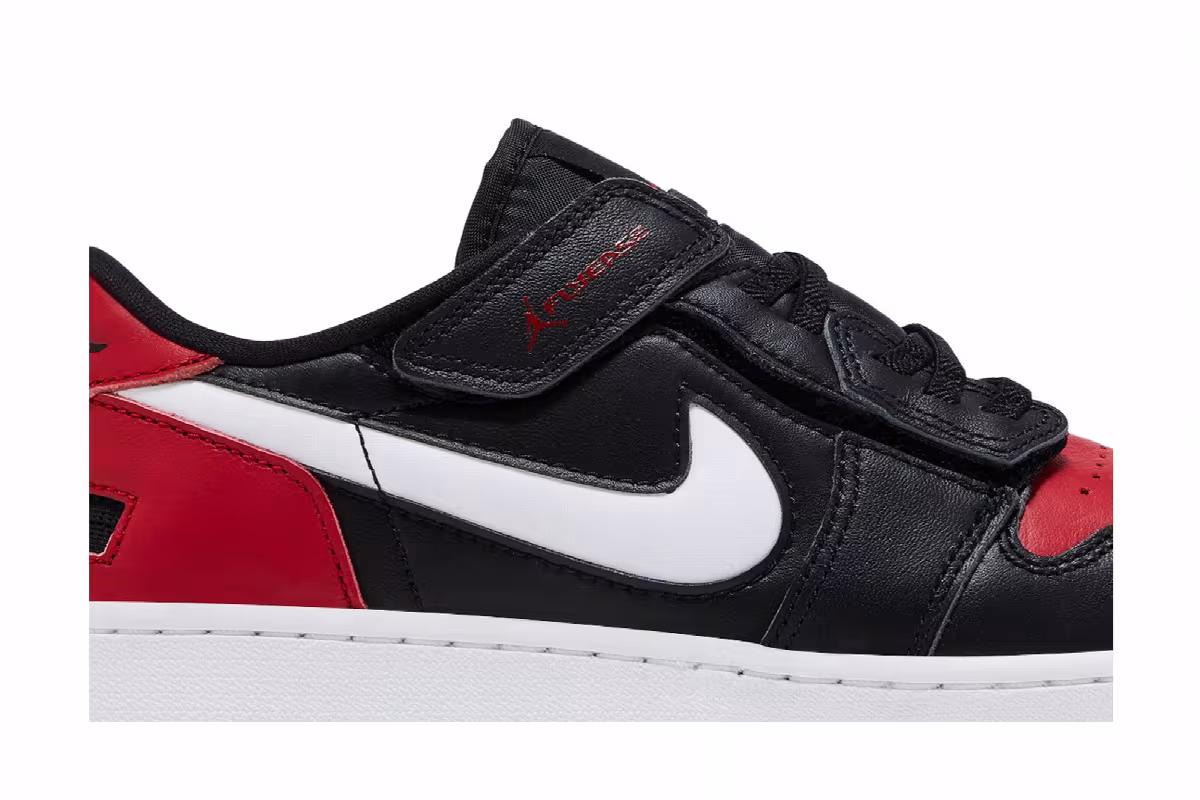 Air Jordan 1 Low Flyease GS Alternate Bred Toe, view 3