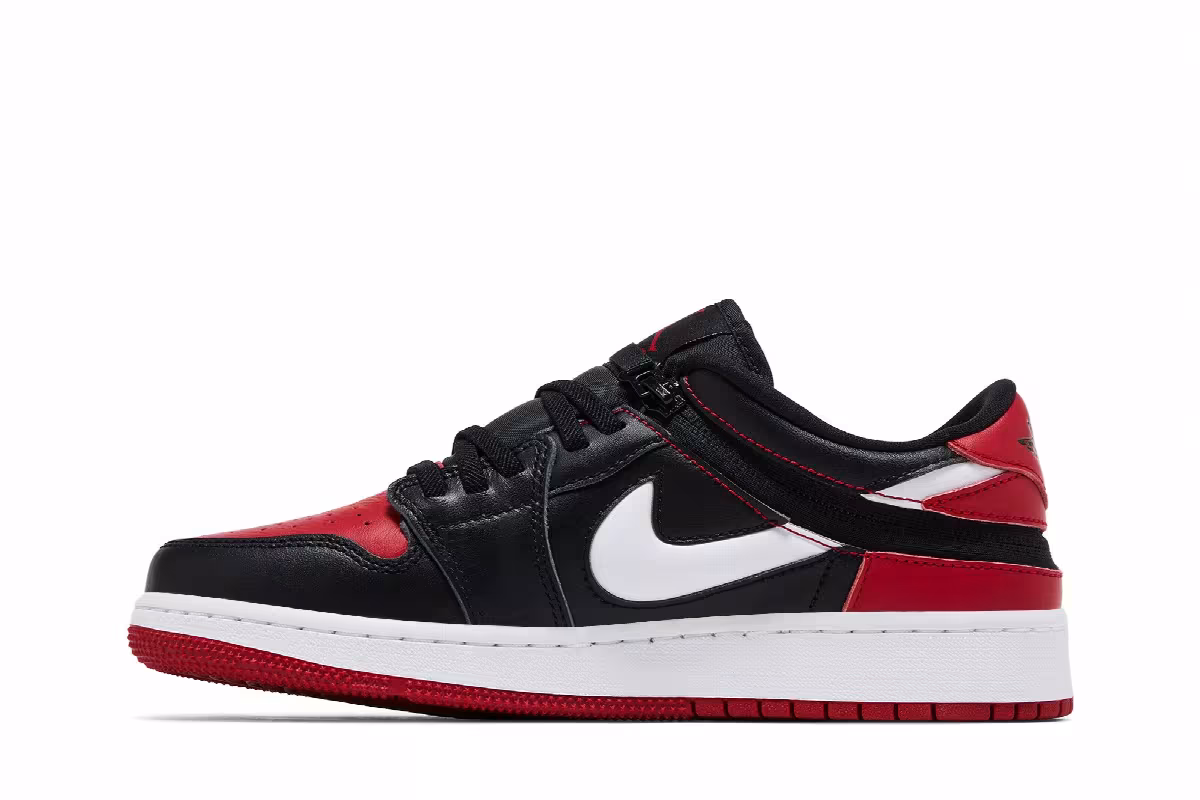 Air Jordan 1 Low Flyease GS Alternate Bred Toe, view 4