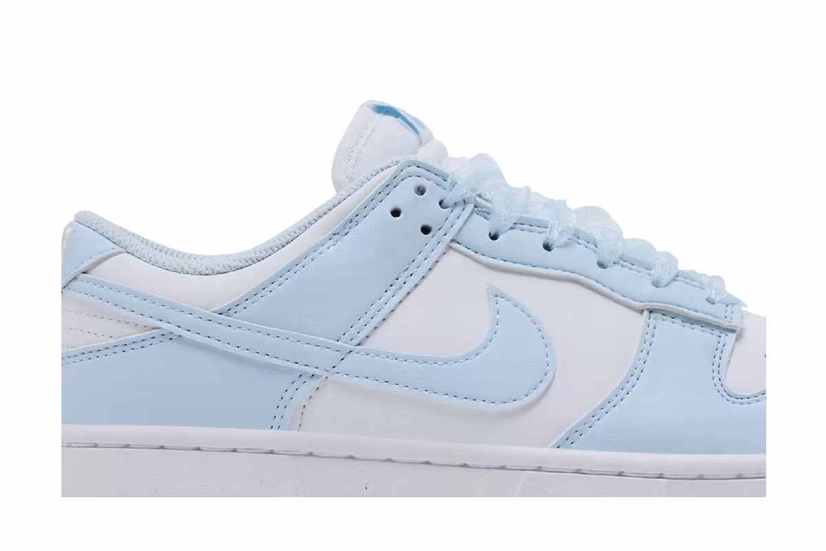 Nike Women's Dunk Low Next Nature Sheer Lace Pack - Blue Tint, view 3