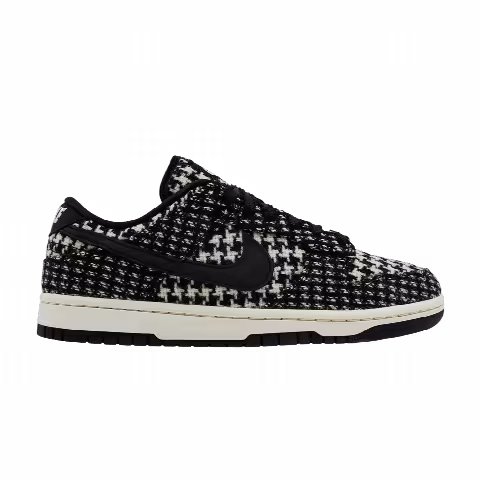 Harris Tweed x Nike Wmns Dunk Low 'Black Phantom'