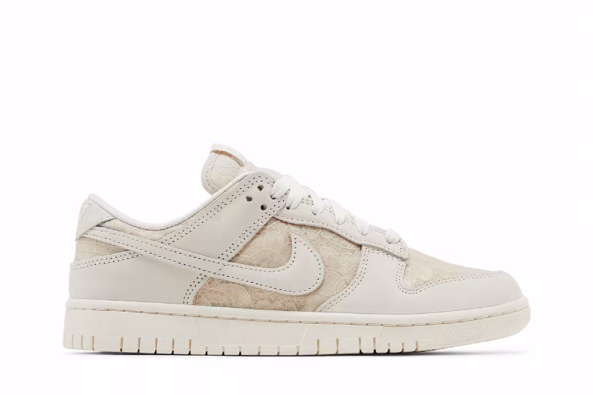 Nike Women's Dunk Low Lace Pack - Soft Pearl, view 2