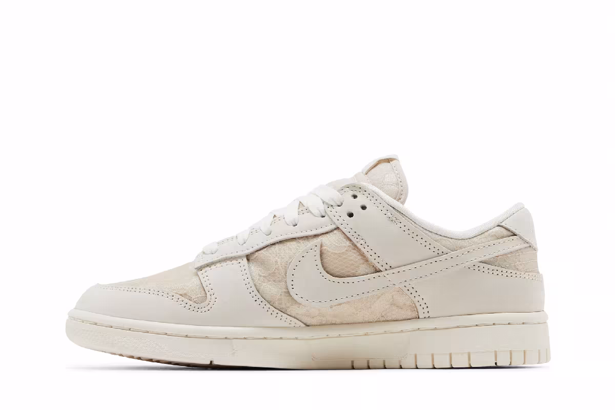 Nike Women's Dunk Low Lace Pack - Soft Pearl, view 4