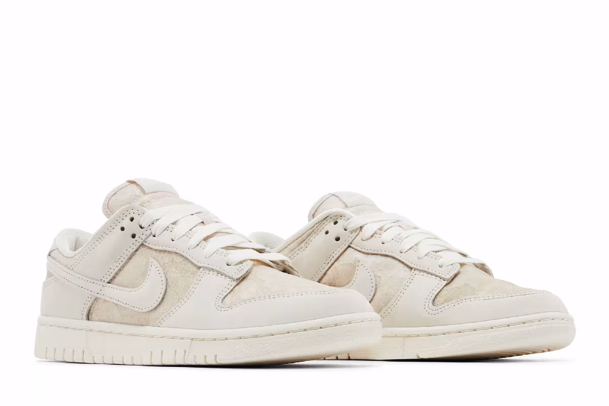 Nike Women's Dunk Low Lace Pack - Soft Pearl, view 9