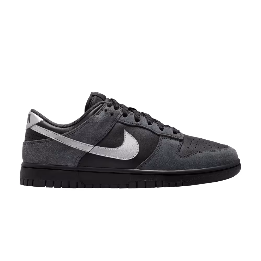 Nike Women's Dunk Low Black Anthracite Silver