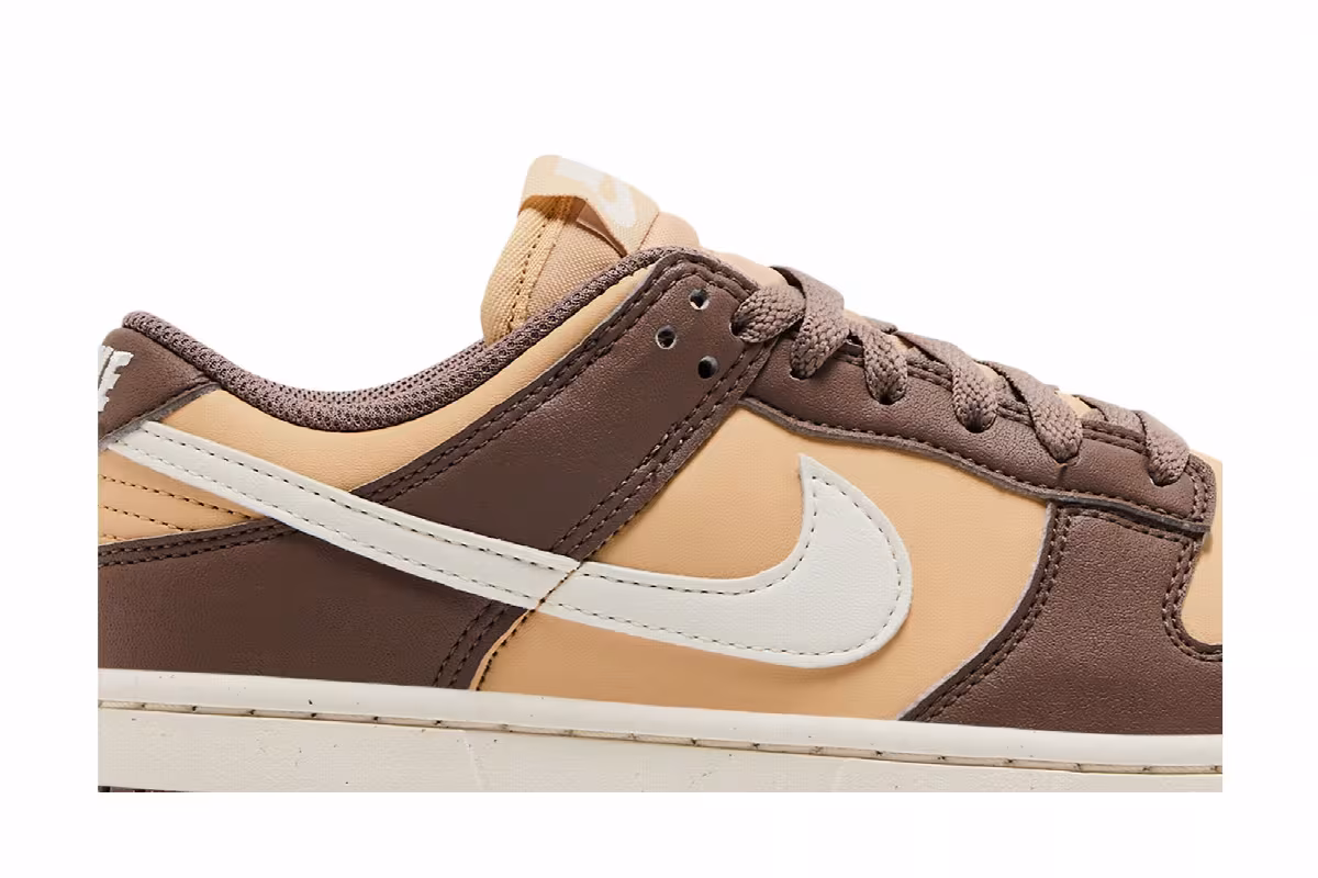 Nike Women's Dunk Low Next Nature Mink Brown Sesame, view 3