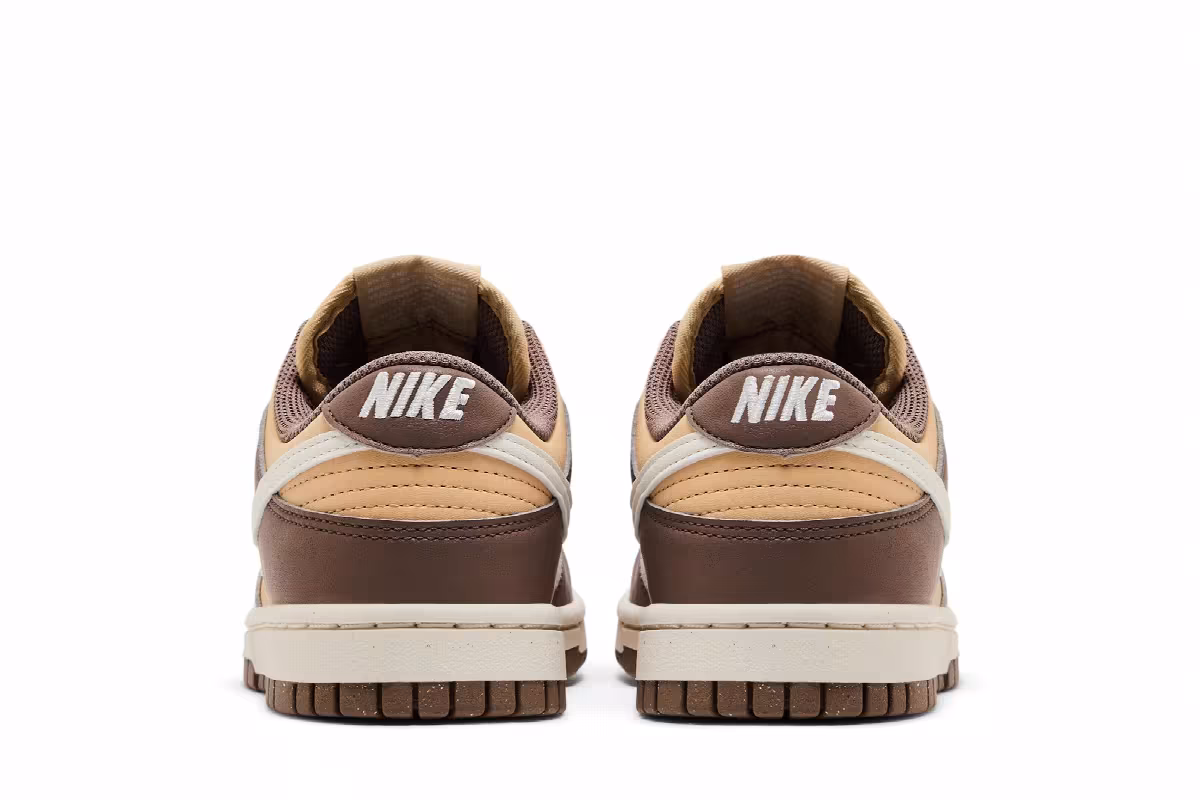 Nike Women's Dunk Low Next Nature Mink Brown Sesame, view 7