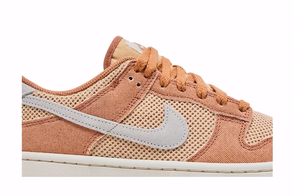 Nike Women's Dunk Low Next Nature SE Amber Brown, view 3