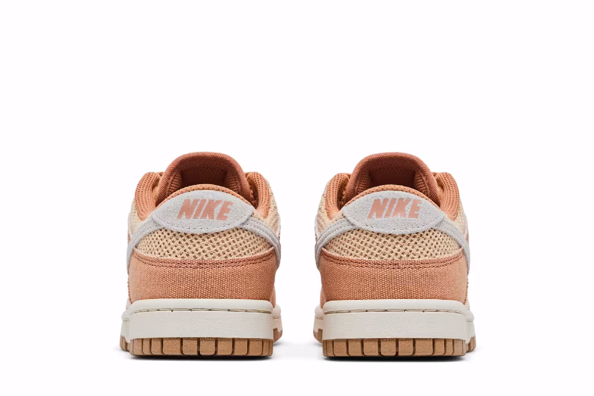 Nike Women's Dunk Low Next Nature SE Amber Brown, view 7