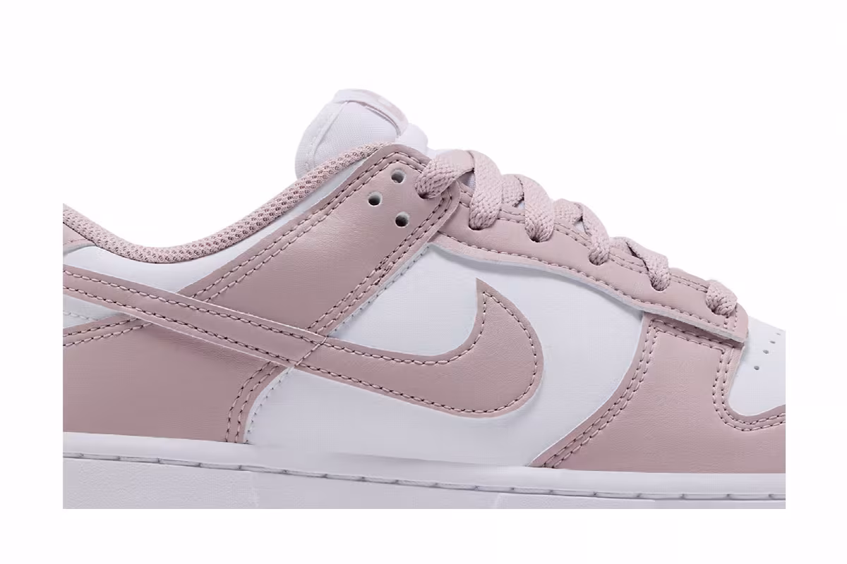 Nike Women's Dunk Low White Particle Rose, view 3