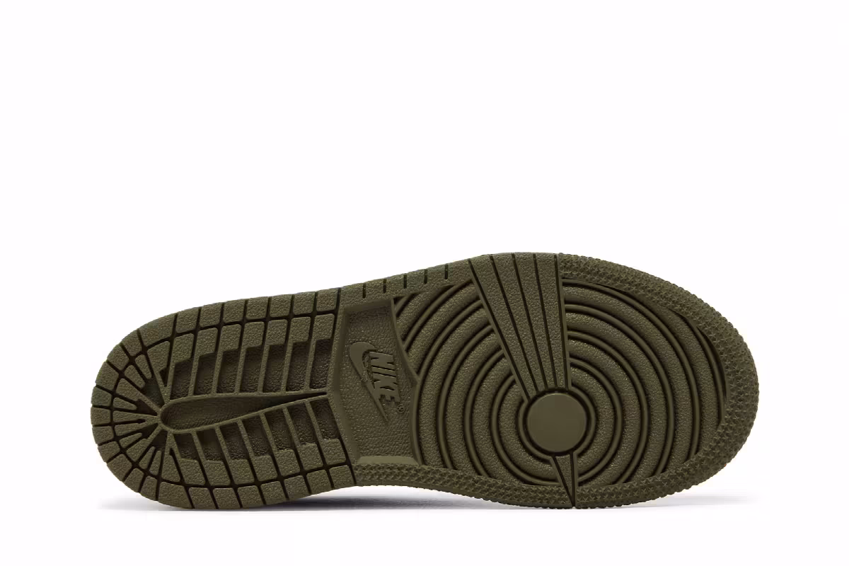 Travis Scott x Air Jordan 1 Low OG SP PS Olive, view 5