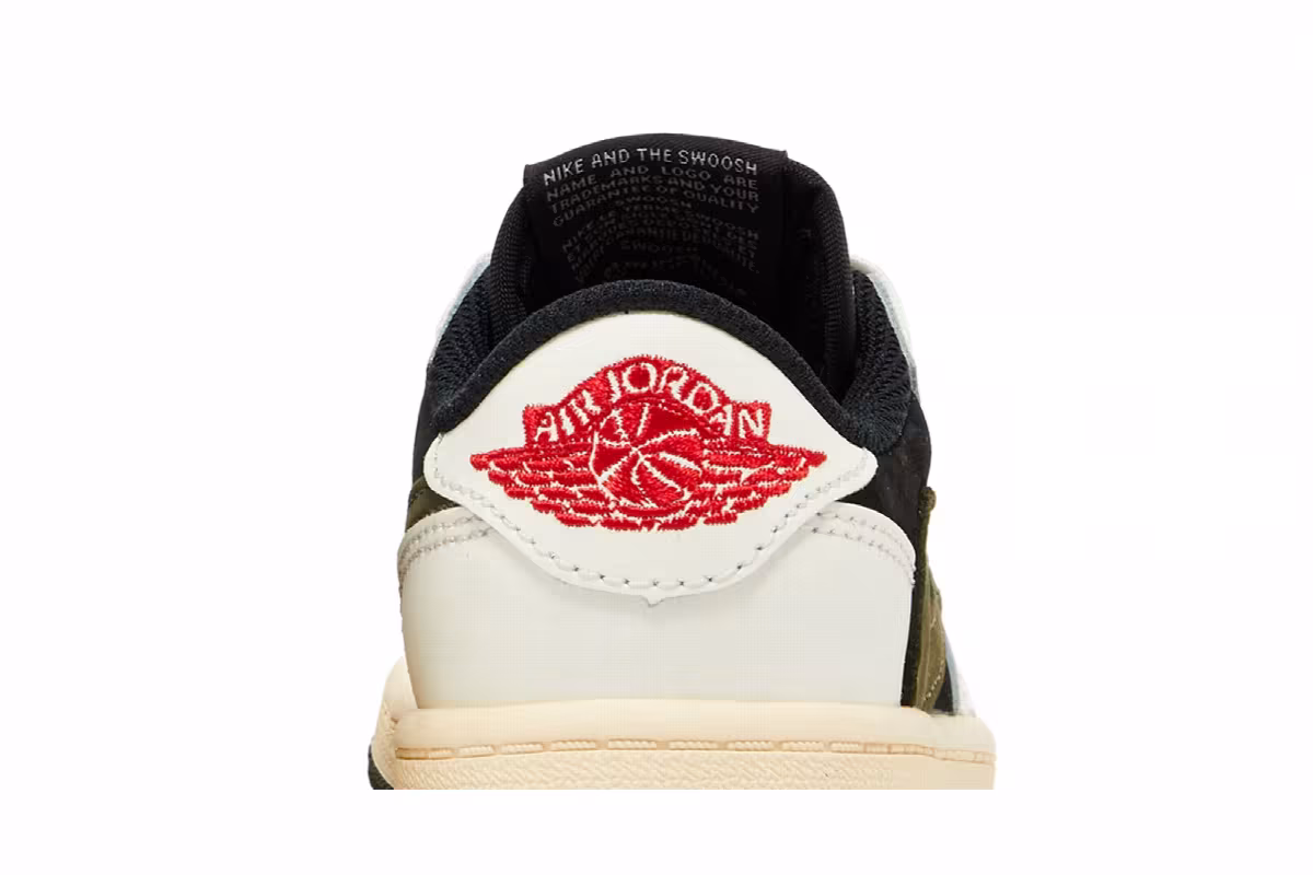 Travis Scott x Air Jordan 1 Low OG SP PS Olive, view 8