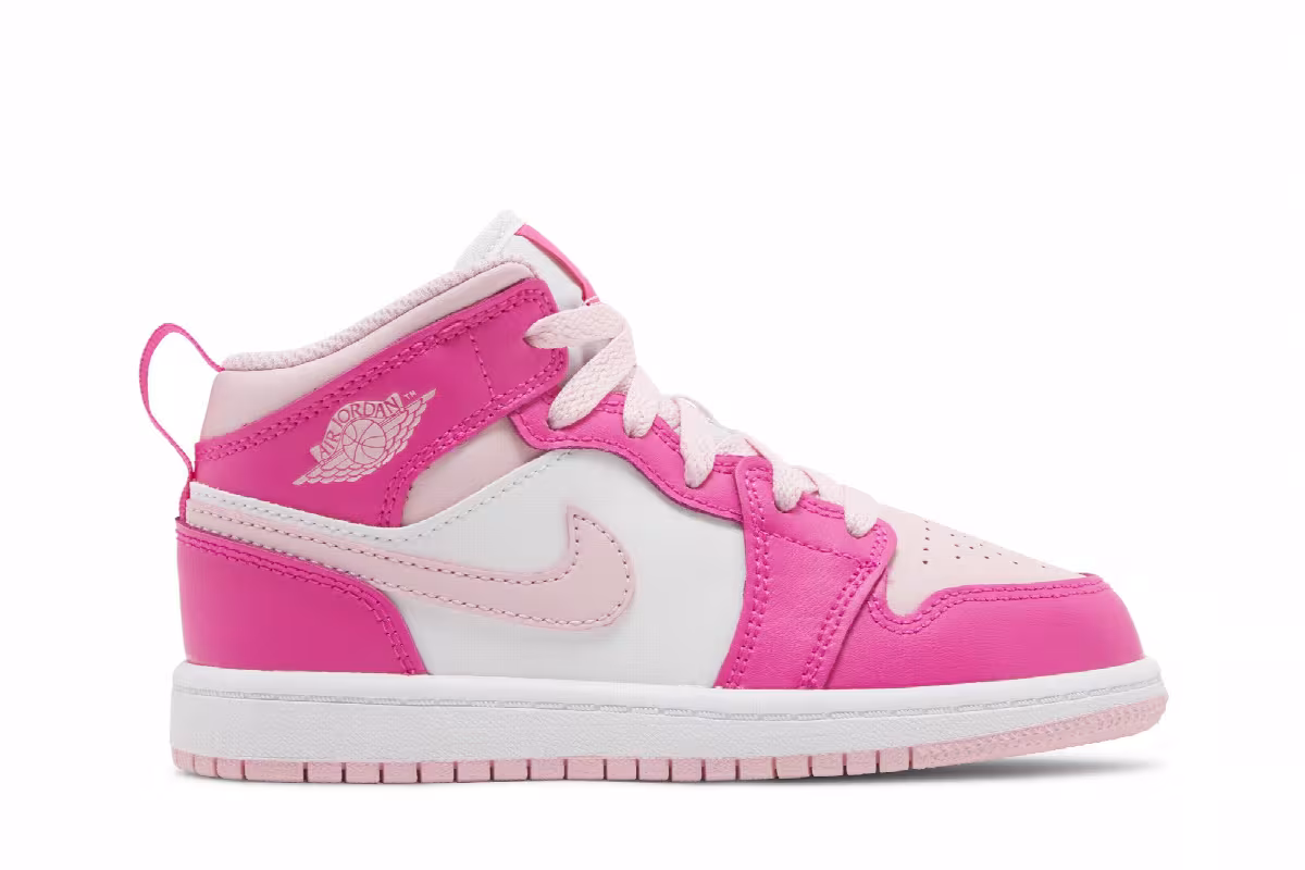 Air Jordan 1 Mid PS Fierce Pink, view 2