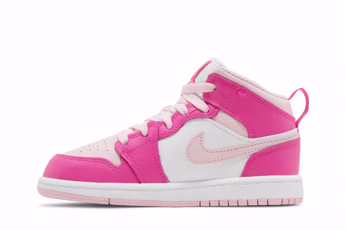 Air Jordan 1 Mid PS Fierce Pink, view 4