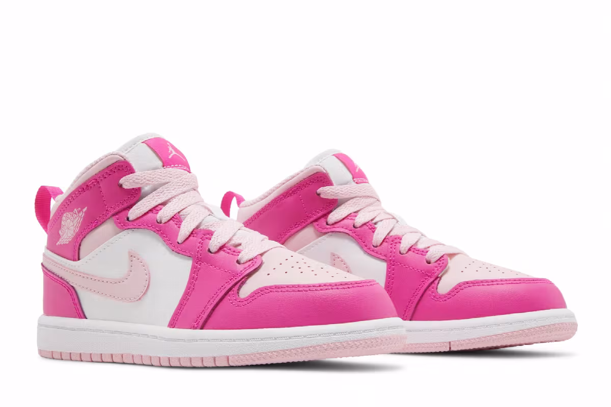 Air Jordan 1 Mid PS Fierce Pink, view 9