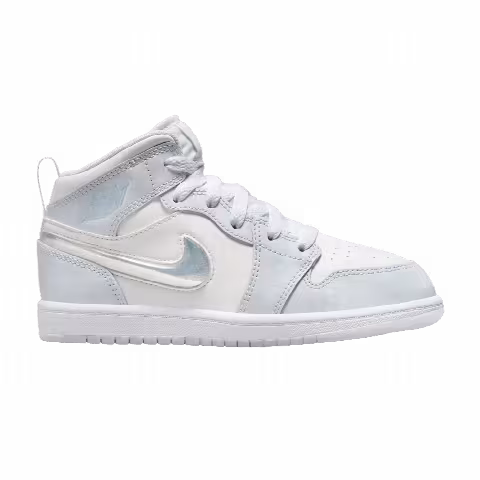 Air Jordan 1 Mid SE PS 'Glitter Swoosh'