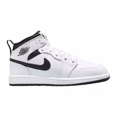 Air Jordan 1 Mid PS 'White Black'