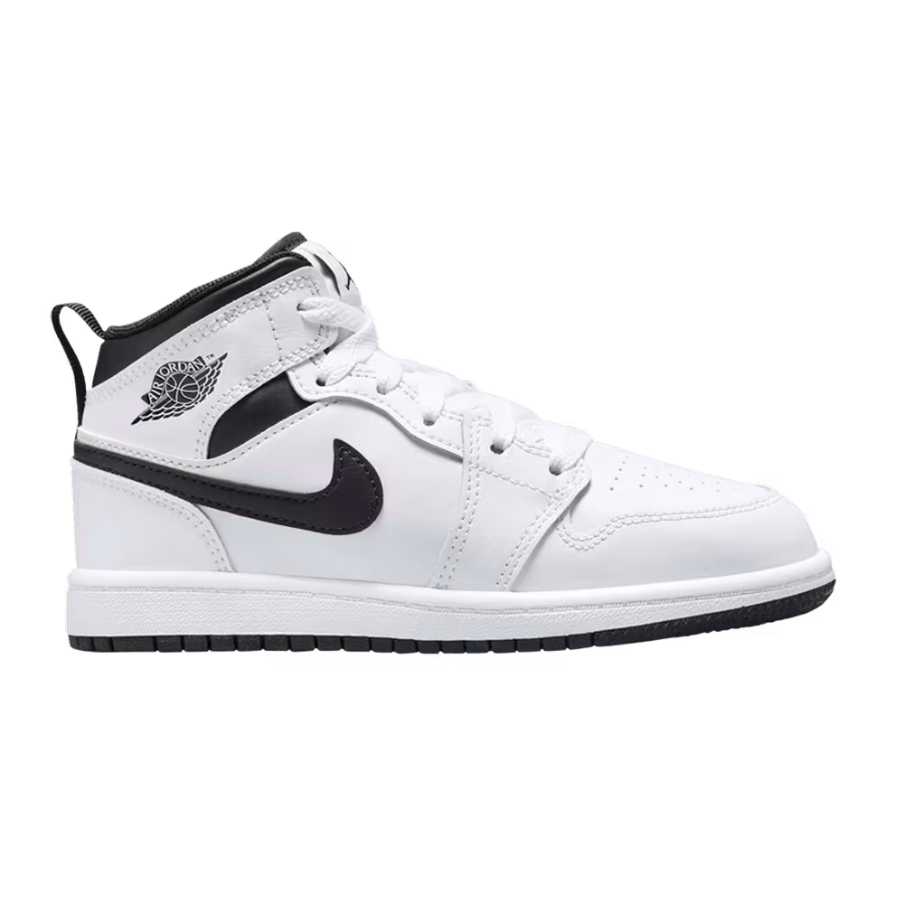 Air Jordan 1 Mid PS White Black