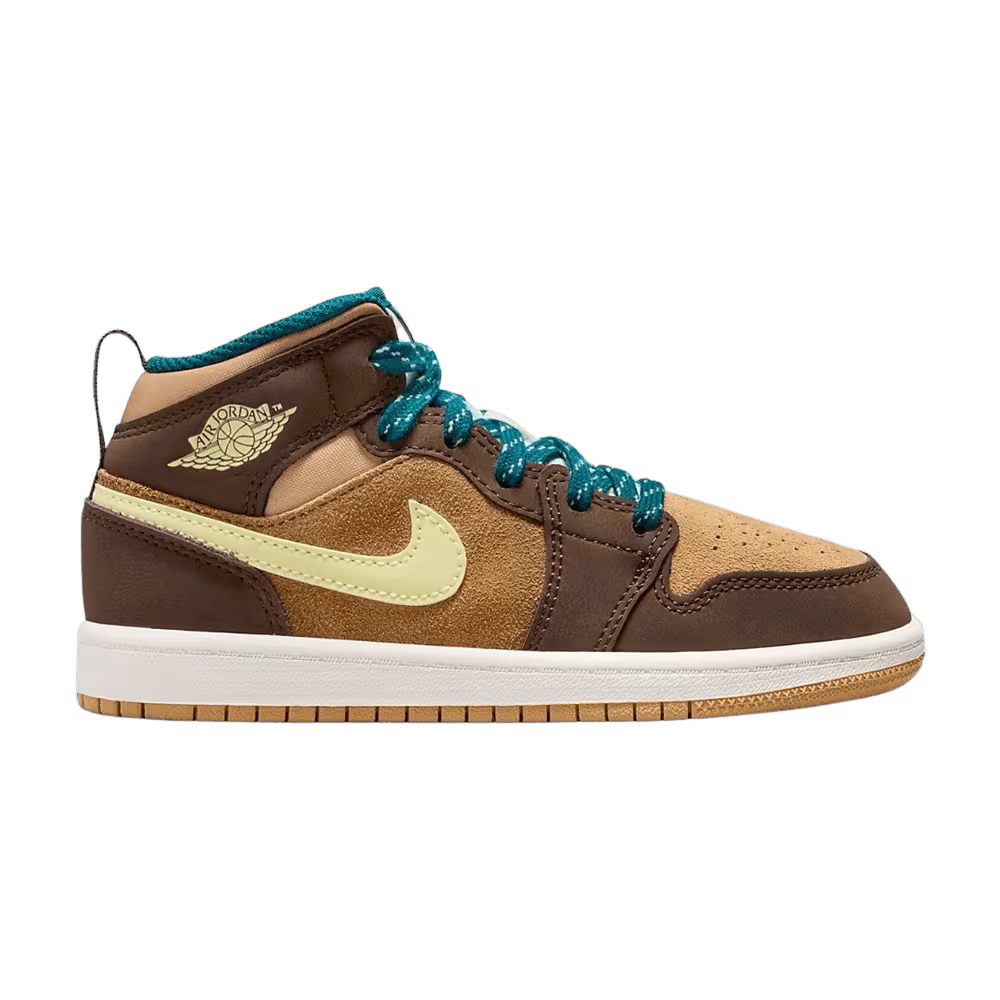Air Jordan 1 Mid SE PS Cacao Wow