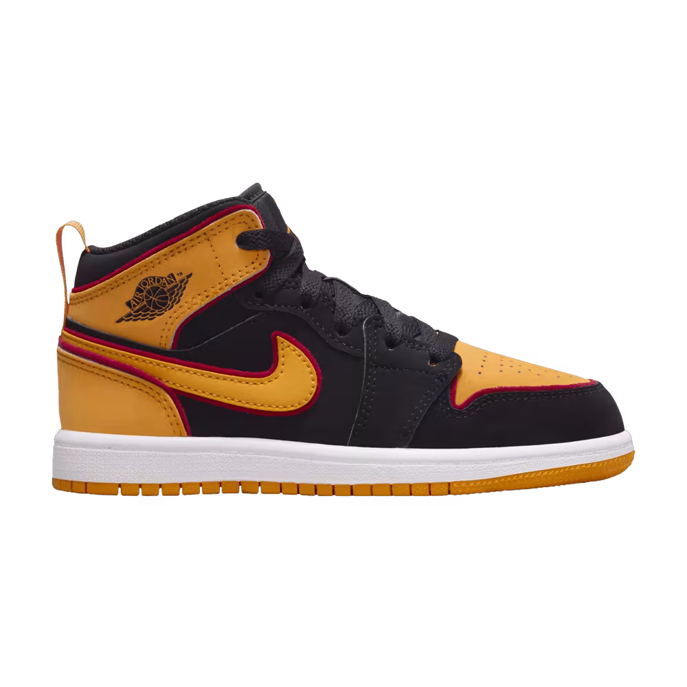 Air Jordan 1 Mid SE PS Vivid Orange