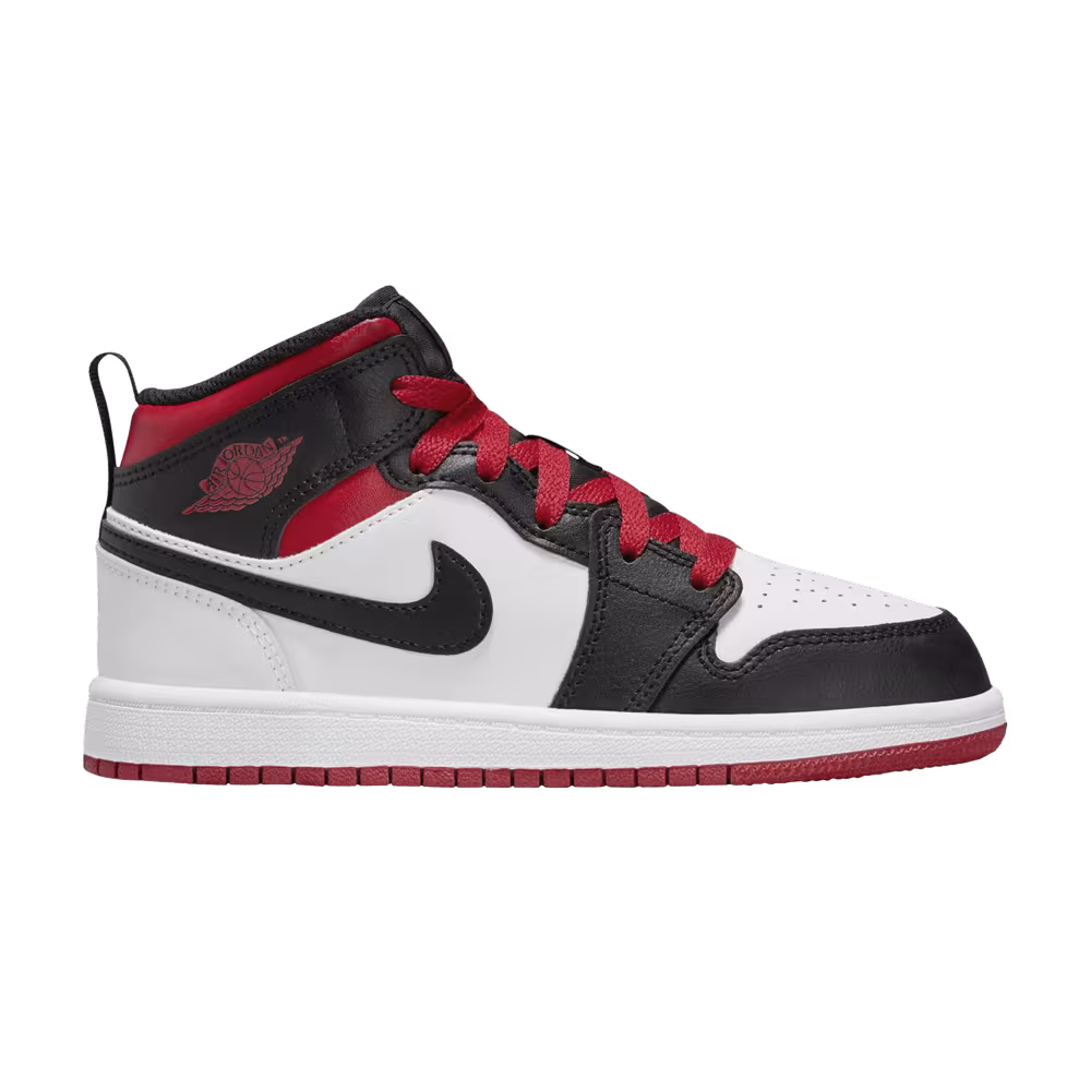 Air Jordan 1 Mid PS Gym Red Black Toe