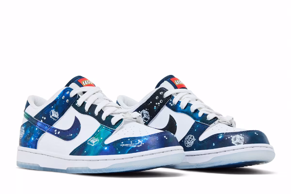 LEGO x Nike Dunk Low GS Galaxy, view 9