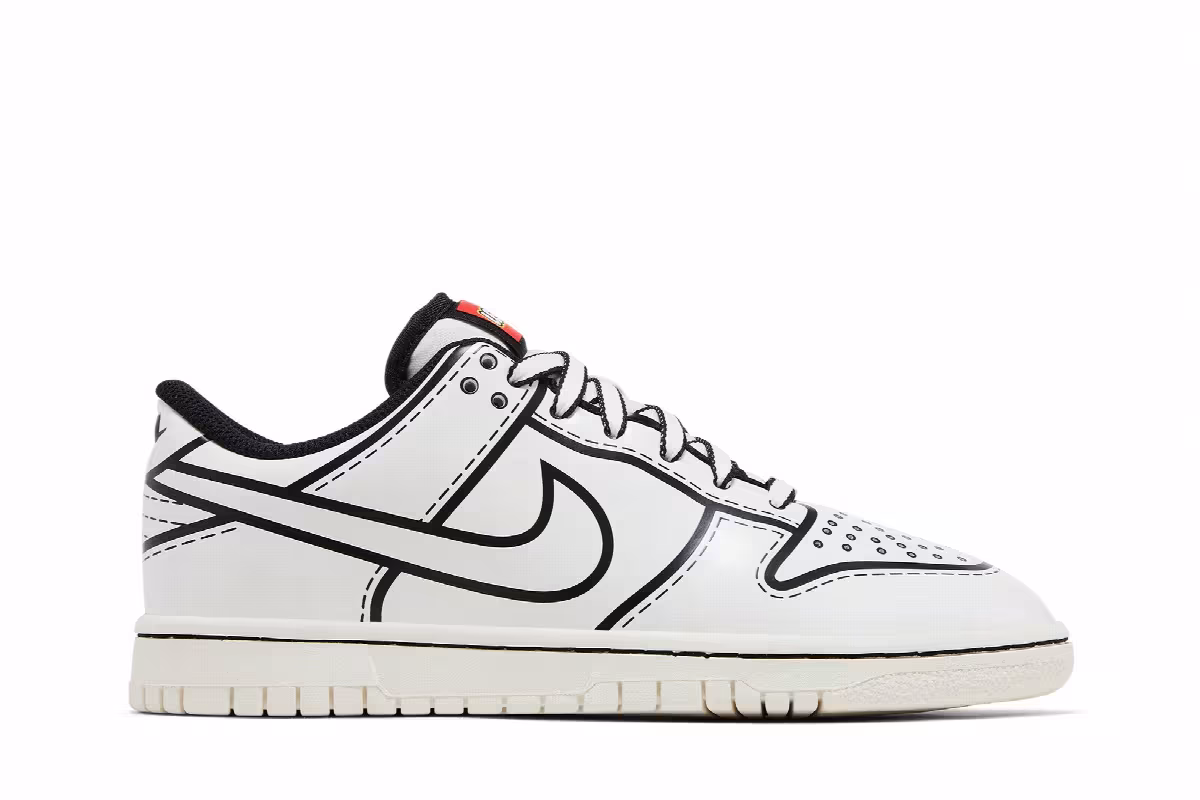LEGO x Nike Dunk Low GS Sail, view 2