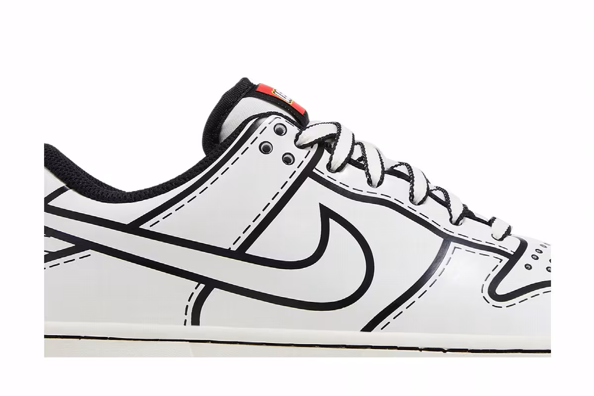 LEGO x Nike Dunk Low GS Sail, view 3