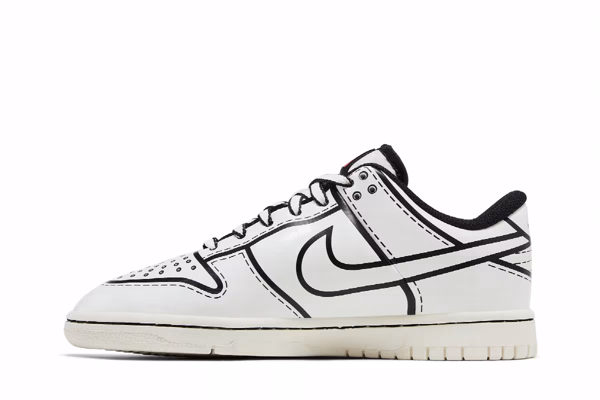 LEGO x Nike Dunk Low GS Sail, view 4