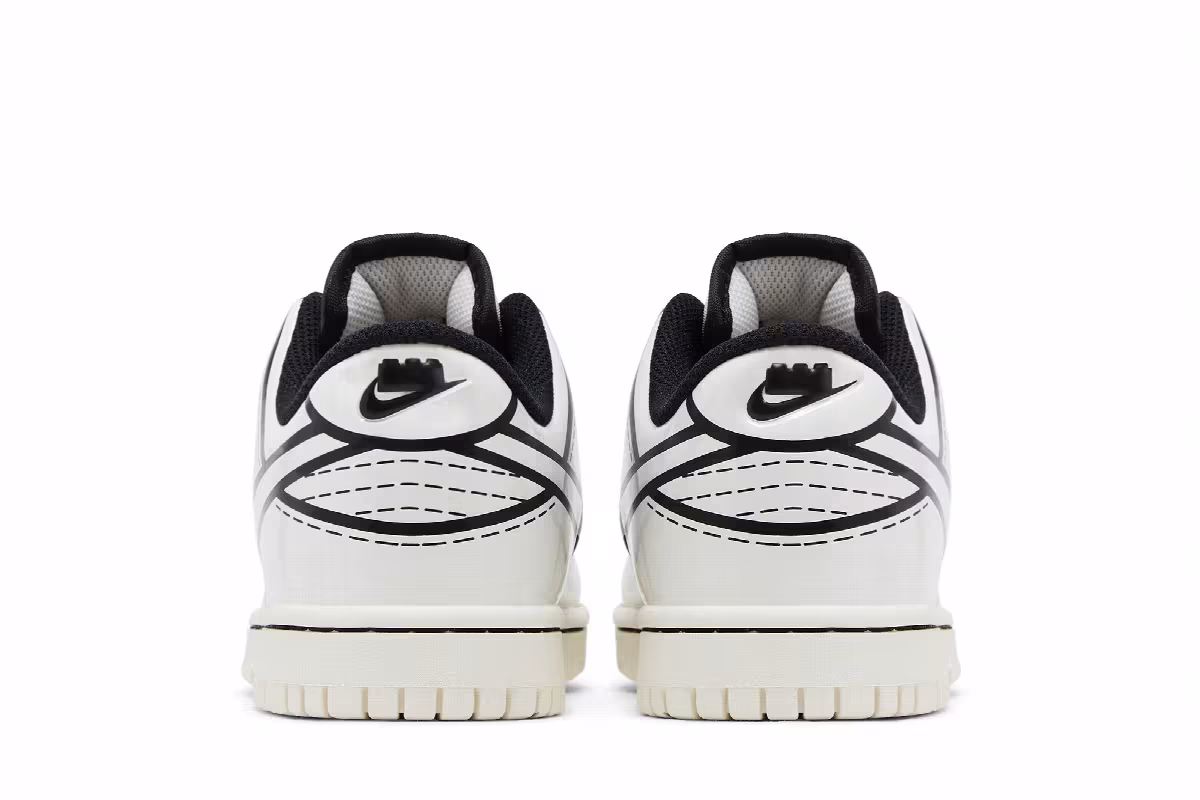 LEGO x Nike Dunk Low GS Sail, view 7