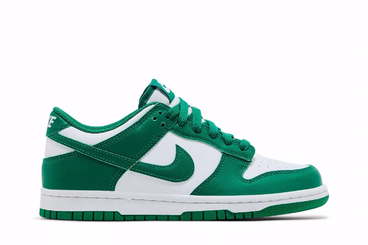 Nike Dunk Low GS Malachite, view 2