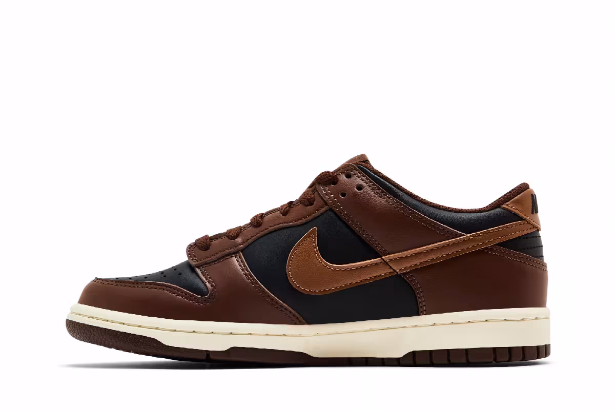 Nike Dunk Low GS Black Cacao Wow, view 4
