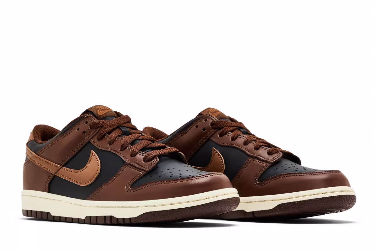 Nike Dunk Low GS Black Cacao Wow, view 9