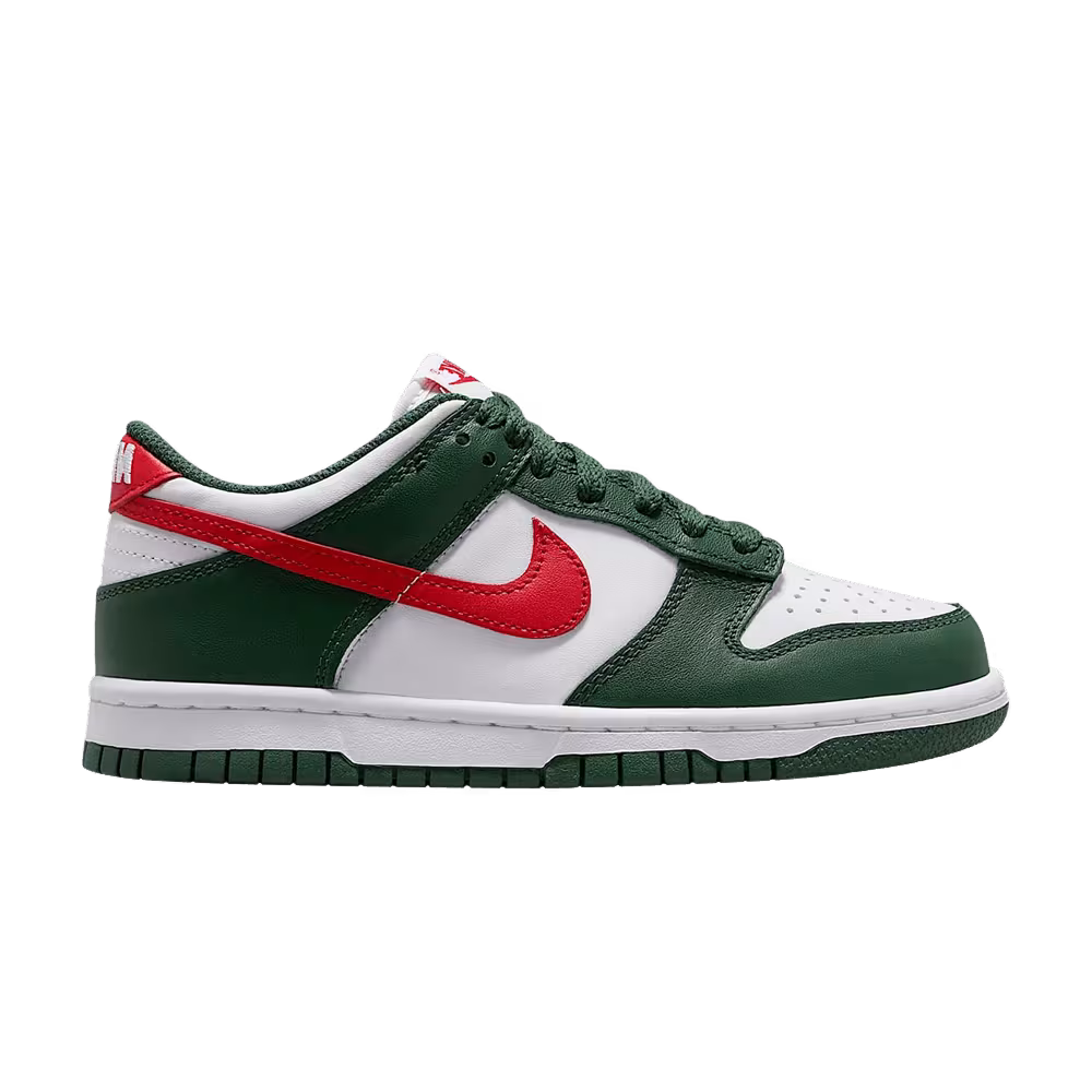 Nike Dunk Low GS Fir/White/University Red