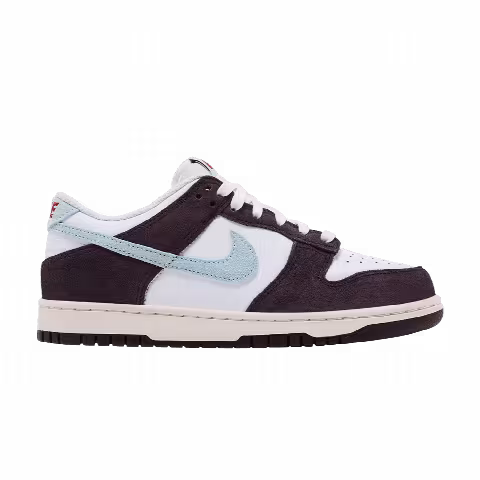 Nike Dunk Low SE GS 'White Burgundy'