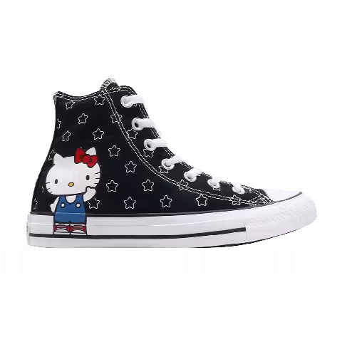 Hello Kitty x Converse Chuck Taylor All Star High 'Black'